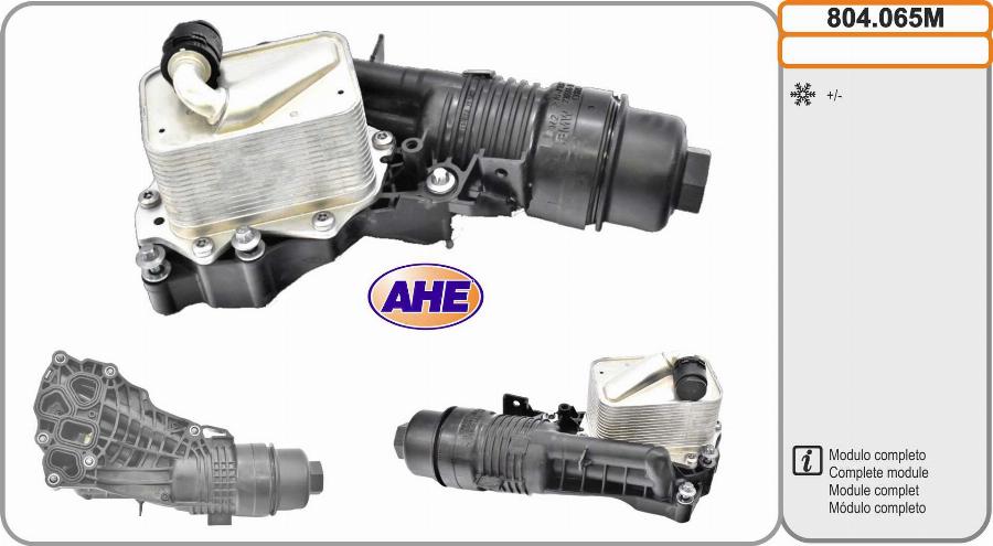 AHE 804.065M - Radiatore olio, Olio motore www.autoricambi360.it