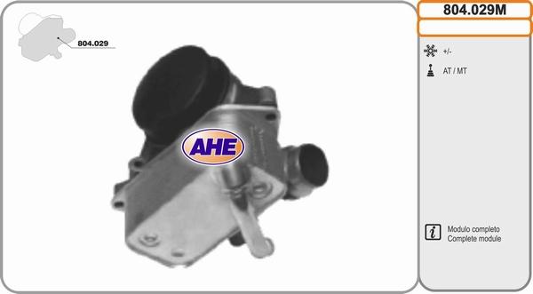 AHE 804.029M - Radiatore olio, Olio motore www.autoricambi360.it