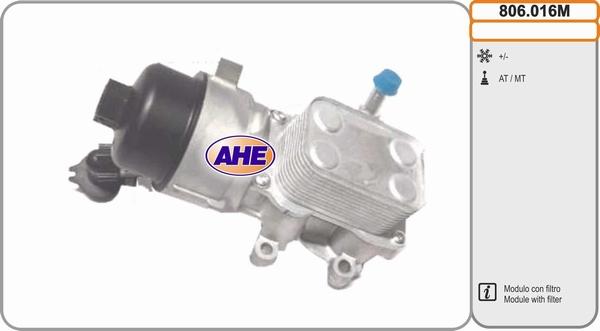 AHE 806.016M - Radiatore olio, Olio motore www.autoricambi360.it