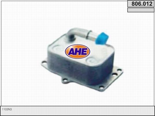 AHE 806.012 - Radiatore olio, Olio motore www.autoricambi360.it