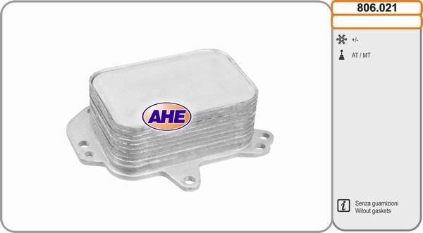 AHE 806.021 - Radiatore olio, Olio motore www.autoricambi360.it