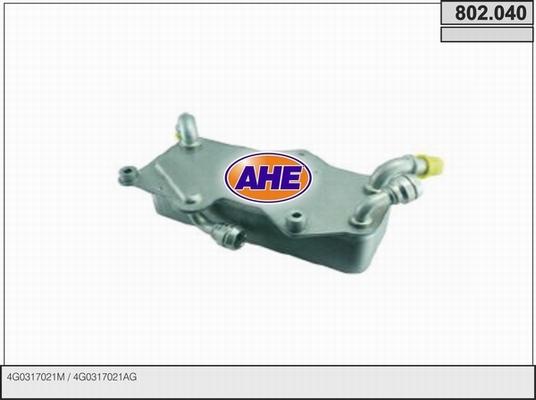 AHE 802.040 - Radiatore olio, Olio motore www.autoricambi360.it