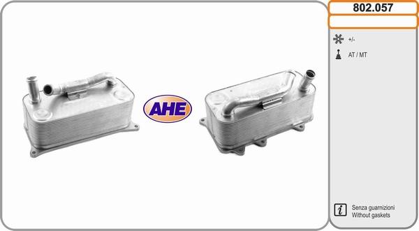 AHE 802.057 - Radiatore olio, Olio motore www.autoricambi360.it