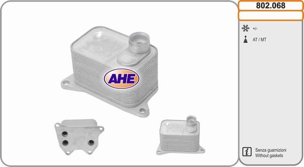 AHE 802.068 - Radiatore olio, Olio motore www.autoricambi360.it