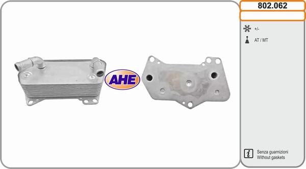 AHE 802.062 - Radiatore olio, Olio motore www.autoricambi360.it
