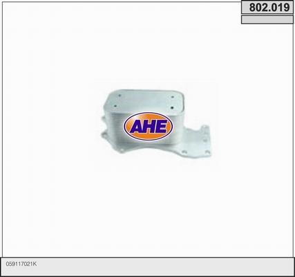 AHE 802.019 - Radiatore olio, Olio motore www.autoricambi360.it