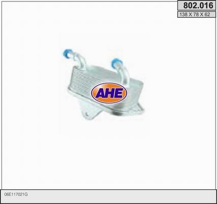AHE 802.016 - Radiatore olio, Olio motore www.autoricambi360.it