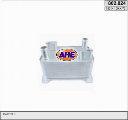 AHE 802.024 - Radiatore olio, Olio motore www.autoricambi360.it
