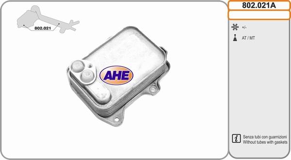 AHE 802.021A - Radiatore olio, Olio motore www.autoricambi360.it