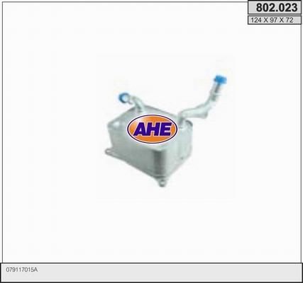 AHE 802.023 - Radiatore olio, Olio motore www.autoricambi360.it