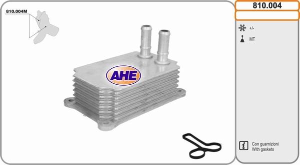 AHE 810.004 - Radiatore olio, Olio motore www.autoricambi360.it