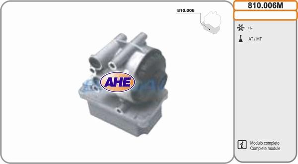 AHE 810.006M - Radiatore olio, Olio motore www.autoricambi360.it