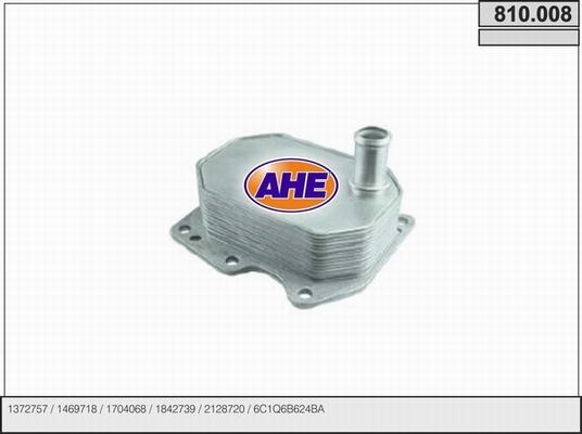 AHE 810.008 - Radiatore olio, Olio motore www.autoricambi360.it