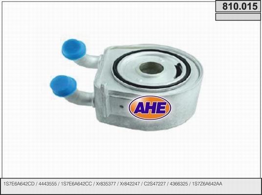 AHE 810.015 - Radiatore olio, Olio motore www.autoricambi360.it