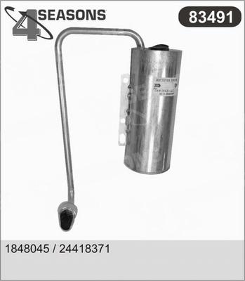 AHE 83491 - Essiccatore, Climatizzatore www.autoricambi360.it