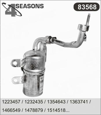 AHE 83568 - Essiccatore, Climatizzatore www.autoricambi360.it