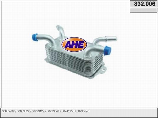AHE 832.006 - Radiatore olio, Olio motore www.autoricambi360.it