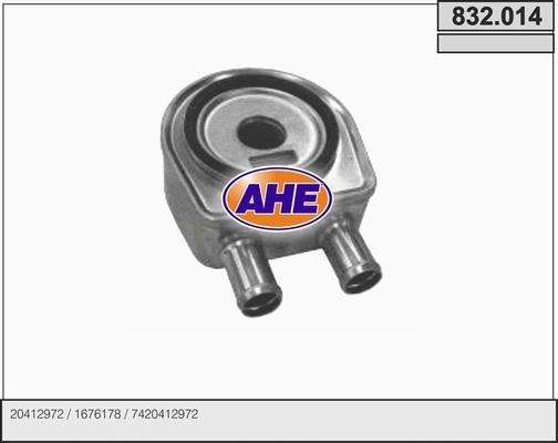 AHE 832.014 - Radiatore olio, Olio motore www.autoricambi360.it
