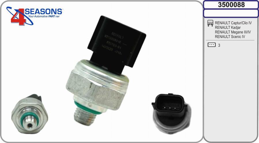 AHE 3500088 - Interruttore a pressione, Climatizzatore www.autoricambi360.it