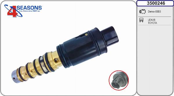 AHE 3500246 - Valvola regolazione, Compressore www.autoricambi360.it