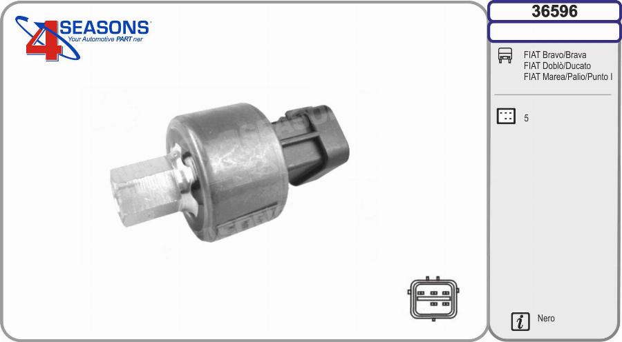AHE 36596 - Interruttore a pressione, Climatizzatore www.autoricambi360.it