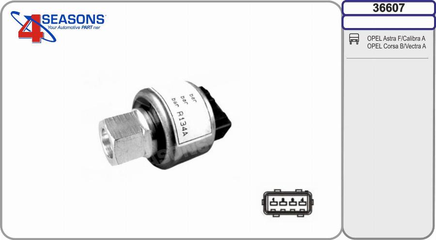 AHE 36607 - Interruttore a pressione, Climatizzatore www.autoricambi360.it