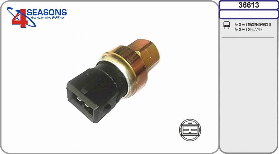 AHE 36613 - Interruttore a pressione, Climatizzatore www.autoricambi360.it