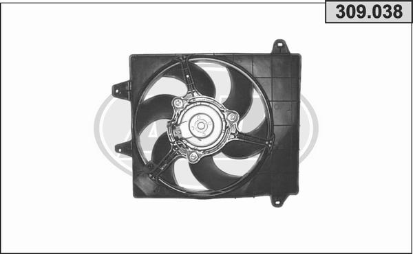AHE 309.038 - Ventola, Raffreddamento motore www.autoricambi360.it