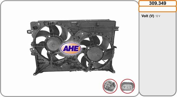 AHE 309.349 - Ventola, Raffreddamento motore www.autoricambi360.it