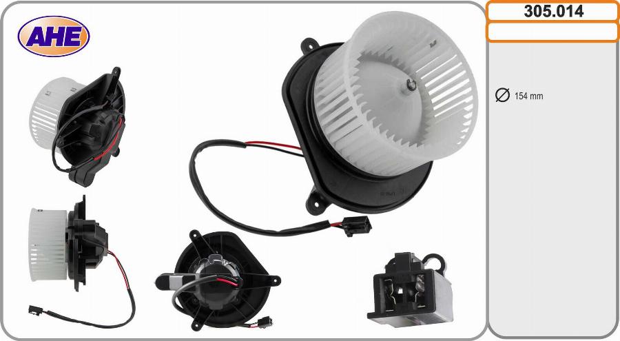 AHE 305.014 - Ventola, Raffreddamento motore www.autoricambi360.it