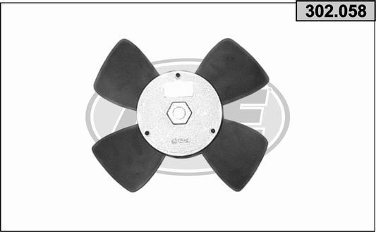 AHE 302.058 - Ventola, Raffreddamento motore www.autoricambi360.it