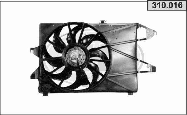 AHE 310.016 - Ventola, Raffreddamento motore www.autoricambi360.it