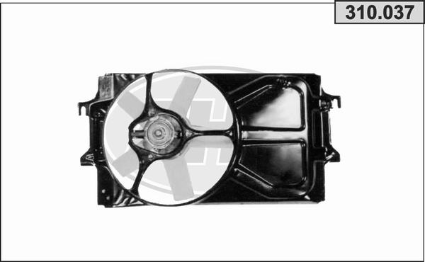 AHE 310.037 - Ventola, Raffreddamento motore www.autoricambi360.it