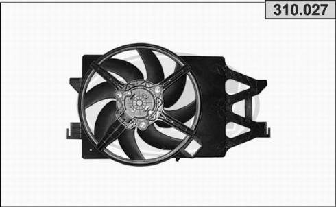 AHE 310.027 - Ventola, Raffreddamento motore www.autoricambi360.it