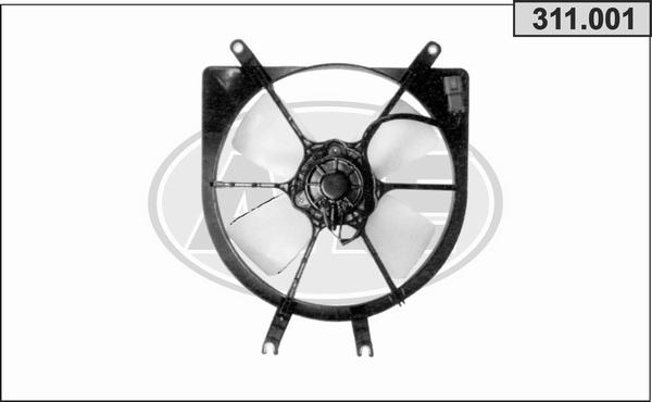 AHE 311.001 - Ventola, Raffreddamento motore www.autoricambi360.it