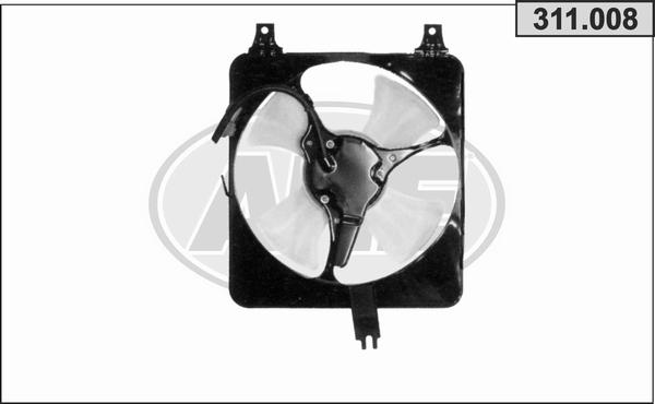 AHE 311.008 - Ventola, Raffreddamento motore www.autoricambi360.it