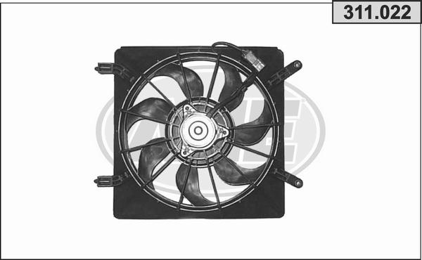 AHE 311.022 - Ventola, Raffreddamento motore www.autoricambi360.it