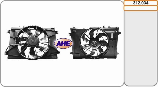 AHE 312.034 - Ventola, Raffreddamento motore www.autoricambi360.it