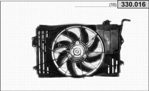 AHE 330.016 - Ventola, Raffreddamento motore www.autoricambi360.it