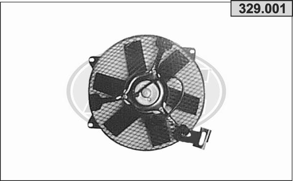 AHE 329.001 - Ventola, Raffreddamento motore www.autoricambi360.it
