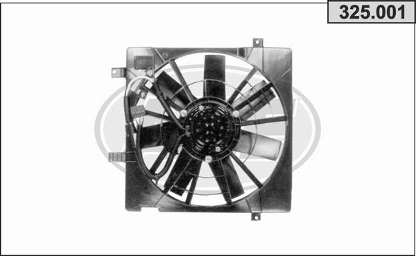 AHE 325.001 - Ventola, Raffreddamento motore www.autoricambi360.it
