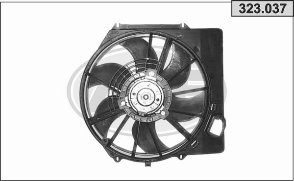 AHE 323.037 - Ventola, Raffreddamento motore www.autoricambi360.it