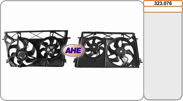 AHE 323.076 - Ventola, Raffreddamento motore www.autoricambi360.it