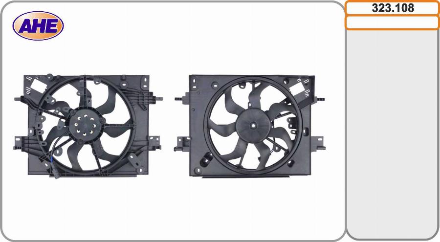 AHE 323.108 - Ventola, Raffreddamento motore www.autoricambi360.it