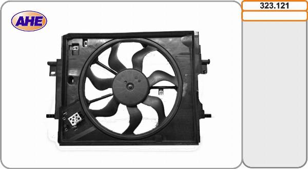 AHE 323.121 - Ventola, Raffreddamento motore www.autoricambi360.it