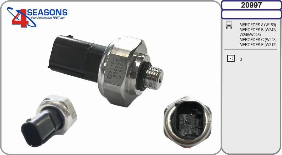 AHE 20997 - Interruttore a pressione, Climatizzatore www.autoricambi360.it
