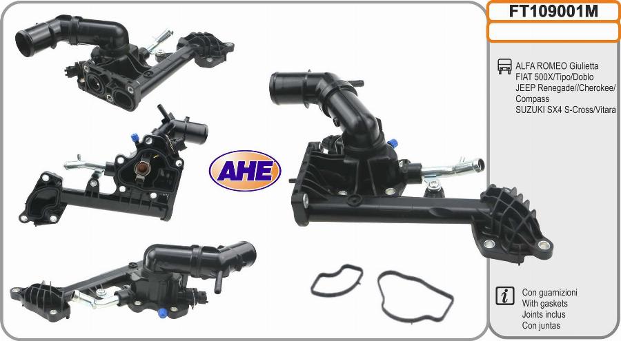 AHE FT109001M - Termostato, Refrigerante www.autoricambi360.it