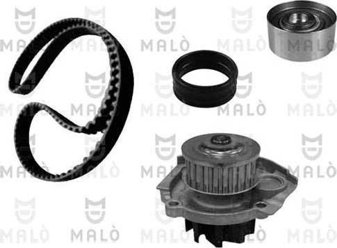 AKRON-MALÒ 1555002 - Pompa acqua + Kit cinghie dentate www.autoricambi360.it