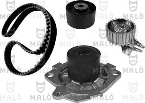 AKRON-MALÒ 1555027 - Pompa acqua + Kit cinghie dentate www.autoricambi360.it