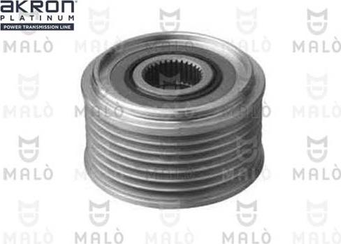 AKRON-MALÒ 1580044 - Puleggia cinghia, Alternatore www.autoricambi360.it